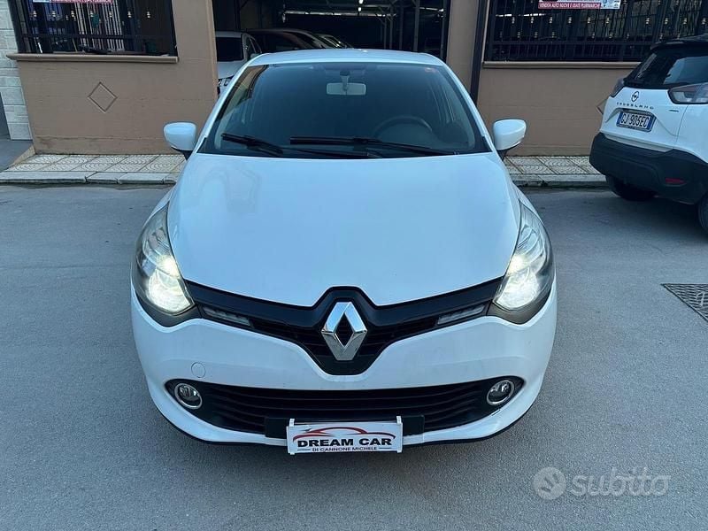 Usata Renault Clio IV 75 CV (55 kW) 2014 Bianco Berlina