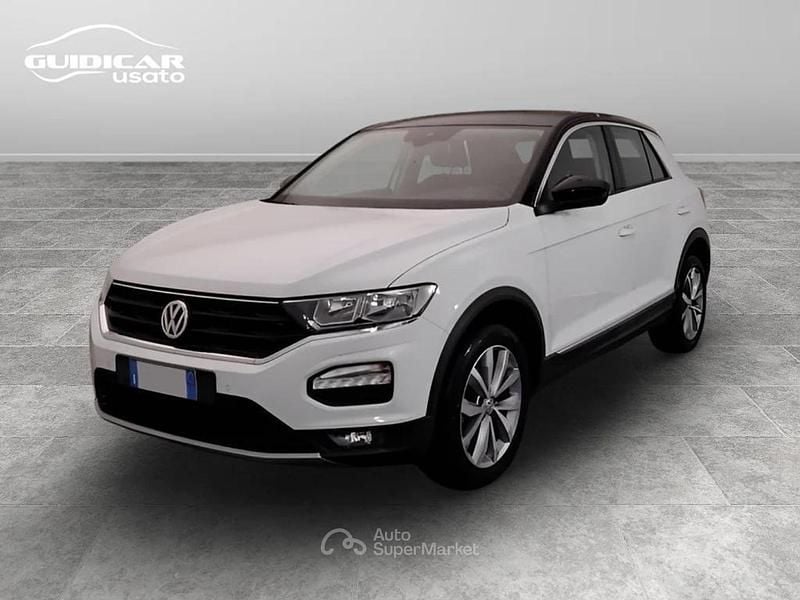 Usata VW T-Roc Style 116 CV (85 kW) 2019 Bianco SUV