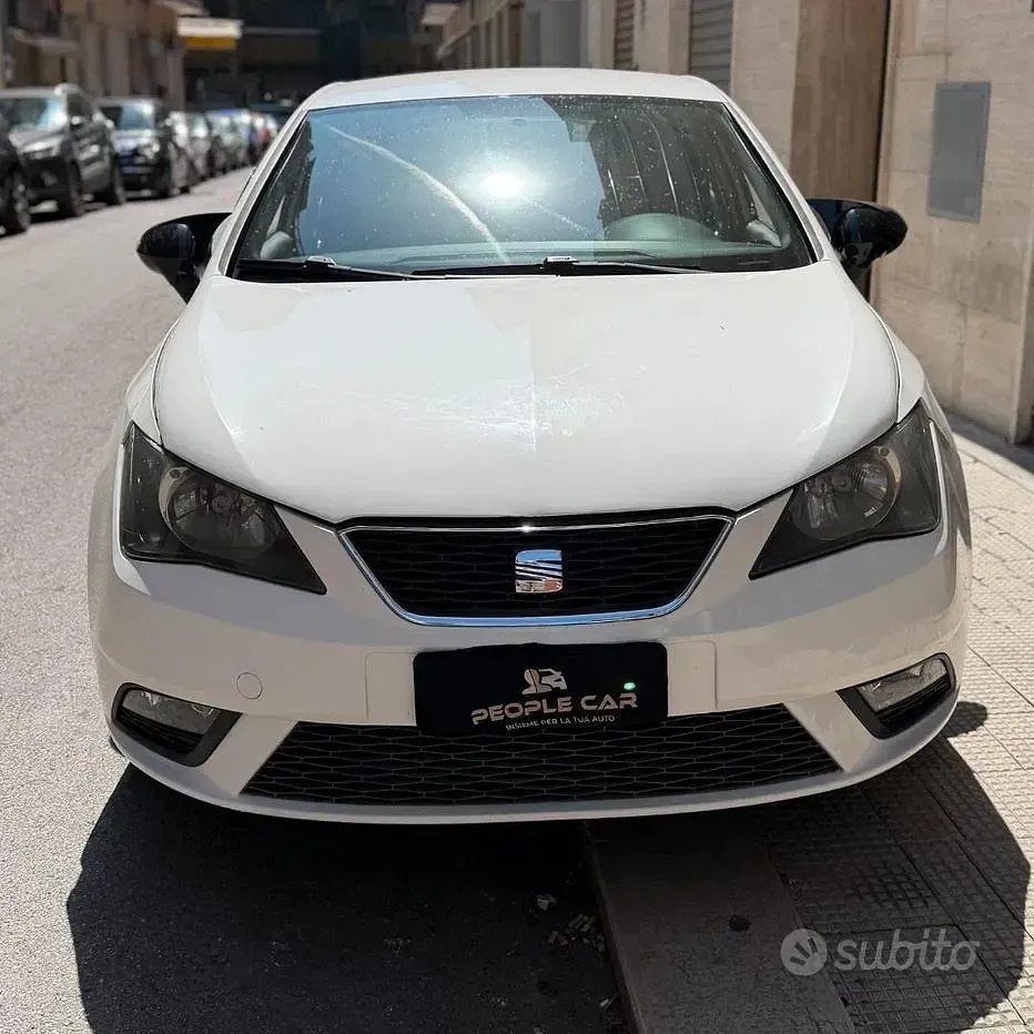 Usata Seat Ibiza Style 75 CV (55 kW) 2013 Bianco Berlina