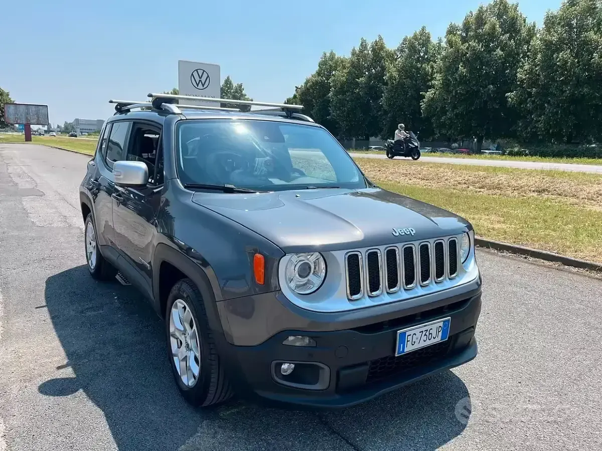 Usata Jeep Renegade Longitude 120 CV (88 kW) 2016 Grigio SUV