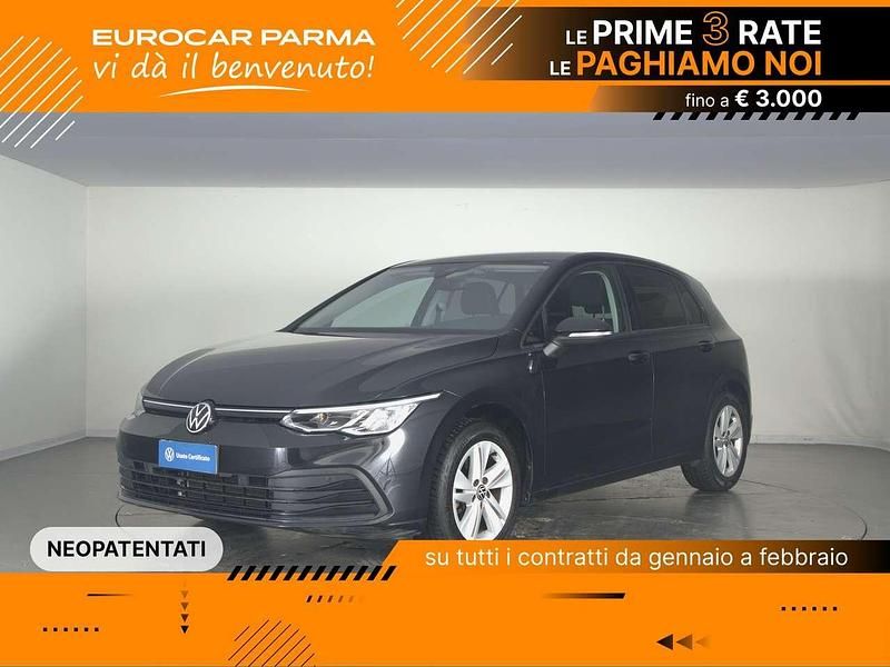 Deep black perlato Usata 2022 VW Golf Life Tre volumi | 17.900 € (Buon prezzo) - Immagine 1/4