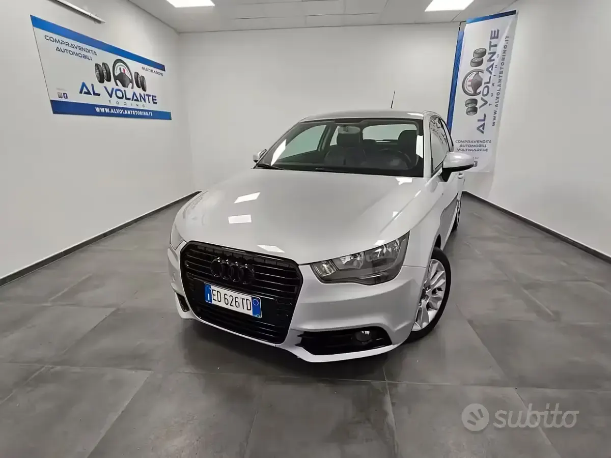Usata Audi A1 Ambition 122 CV (89 kW) 2011 Grigio Utilitaria