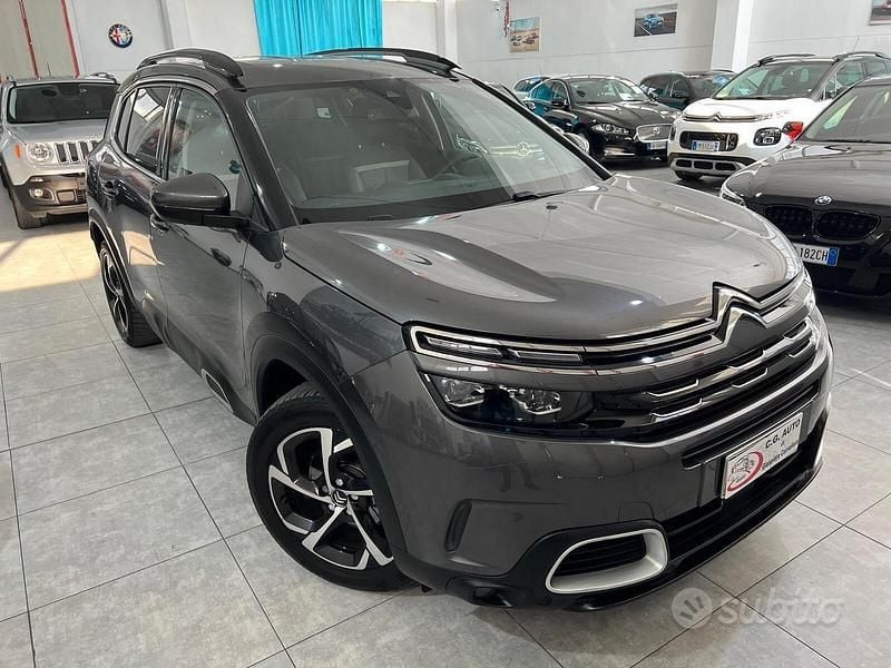 Grigio Usata 2020 Citroën C5 Aircross Shine SUV | 13.850 € (Buon prezzo) - Immagine 1/4