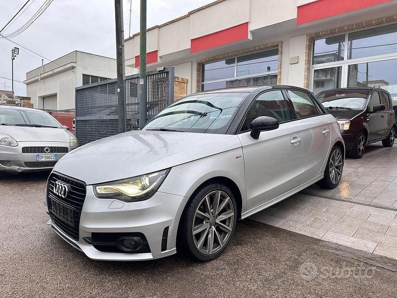 Usata Audi A1 S-Line 90 CV (66 kW) 2014 Grigio Utilitaria
