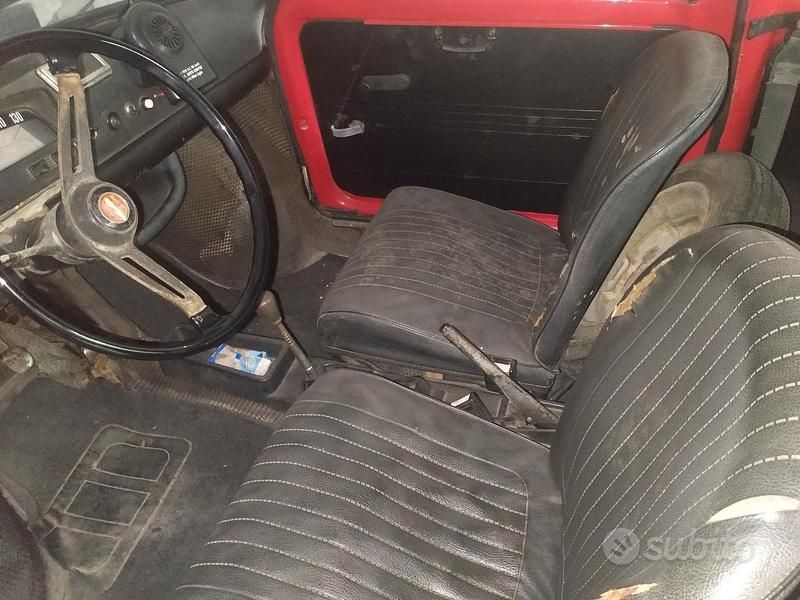 Usata Fiat 500 1960 Rosso Utilitaria