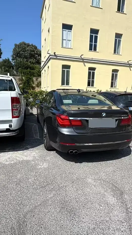 Usata BMW 730 258 CV (189 kW) 2014 Nero Berlina