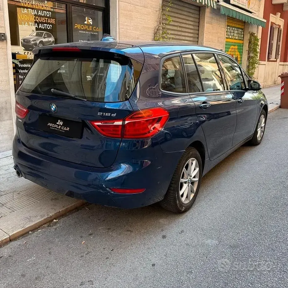 Usata BMW 216 Active Tourer Efficient Dynamics 116 CV (85 kW) 2018 Bluazzurro Monovolume