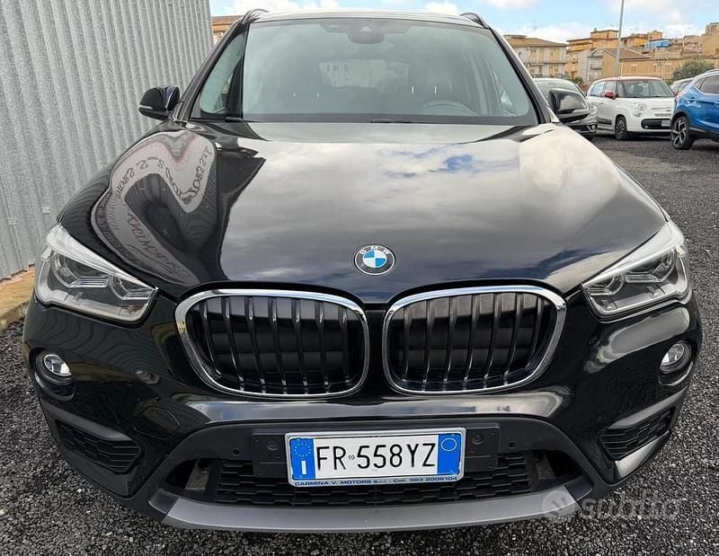 Usata BMW X1 150 CV (110 kW) 2018 Nero SUV