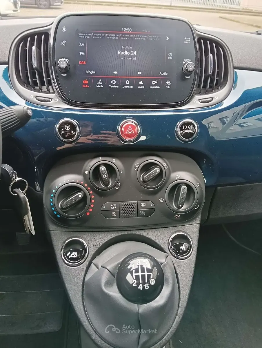 Usata Fiat 500C Dolcevita 69 CV (50 kW) 2024 Blu Cabrio