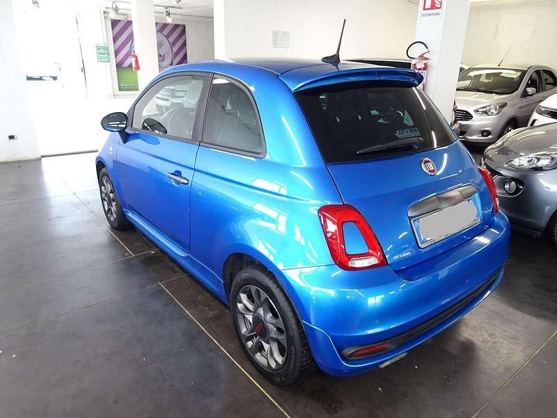 Usata Fiat 500 S 95 CV (69 kW) 2018 Blu/azzurro Berlina