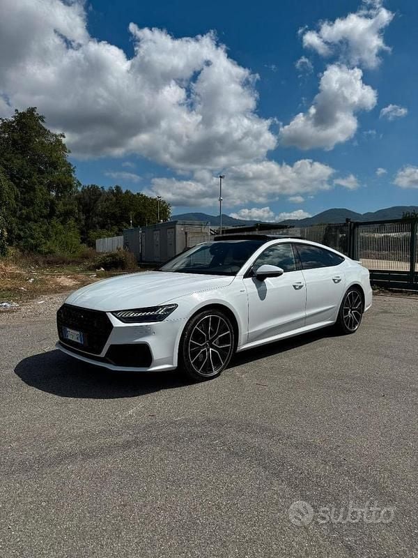 Usata Audi A7 Comfort 286 CV (210 kW) 2020 Bianco Berlina