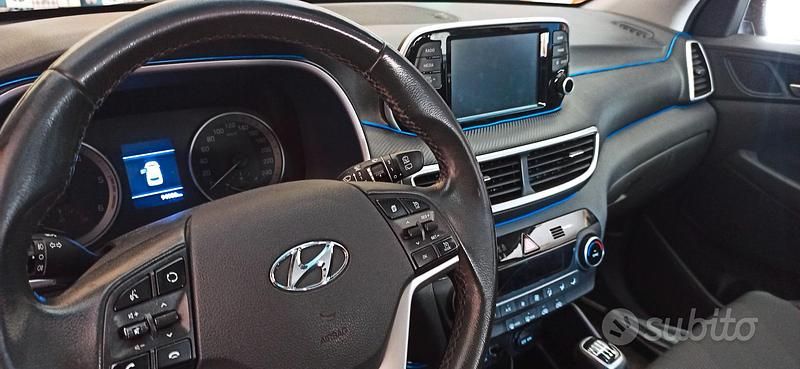 Usata Hyundai Tucson 116 CV (85 kW) 2019 Blu SUV