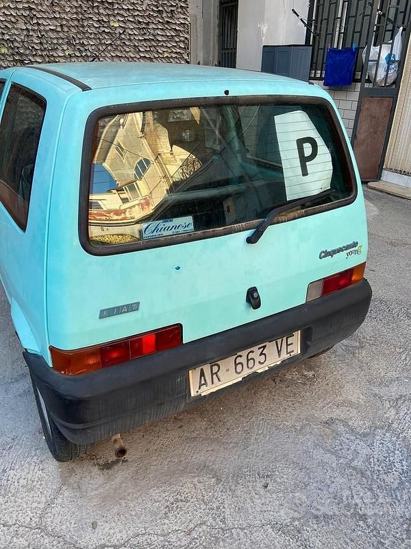 Usata Fiat 500 1995 Verde Berlina