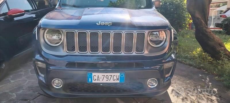 Usata Jeep Renegade Limited 141 CV (103 kW) 2020 Blu/azzurro(met.) SUV