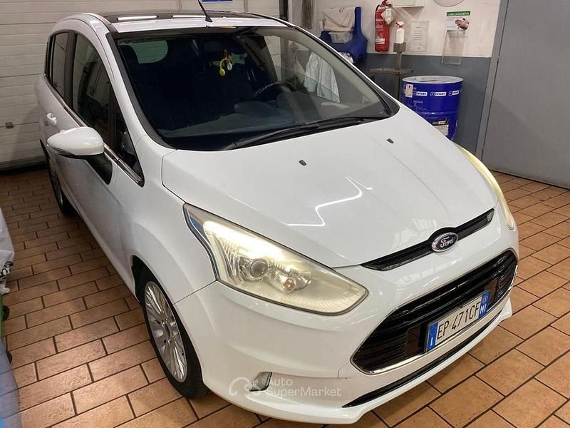 Usata Ford B-MAX Titanium 101 CV (74 kW) 2013 Bianco Monovolume