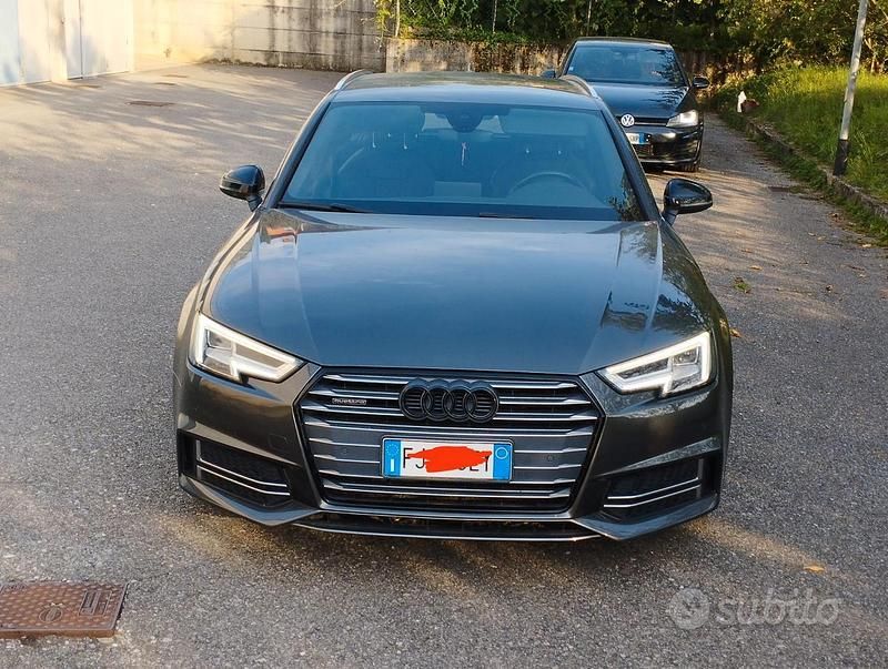 Usata Audi A4 S-Line 190 CV (139 kW) 2017 Grigio Station wagon