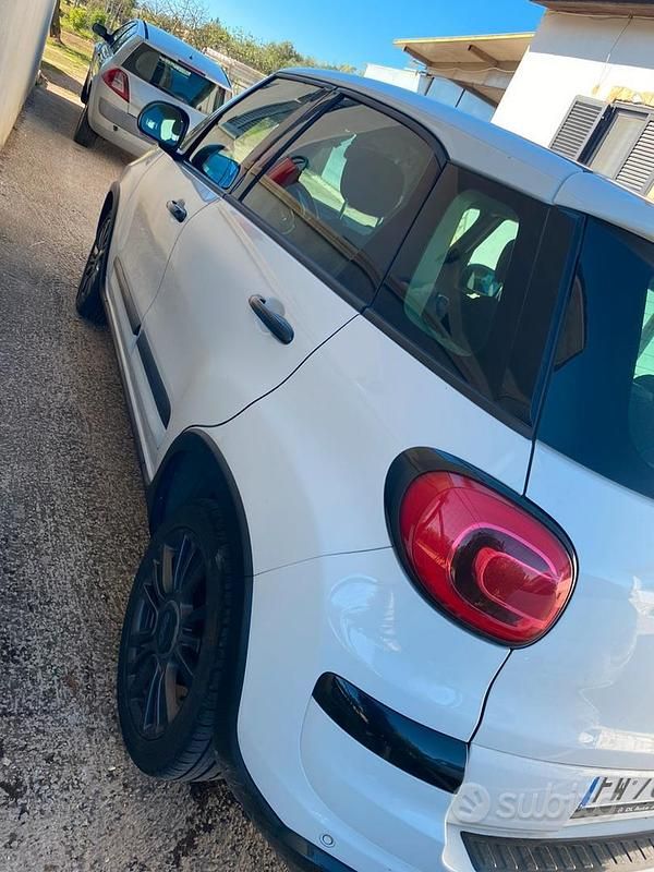Usata Fiat 500L Cross 95 CV (69 kW) 2018 Bianco Monovolume