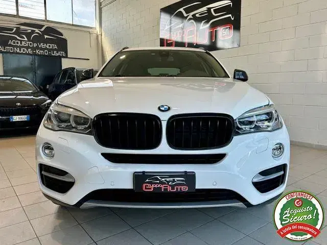 Usata BMW X6 M Sport 258 CV (189 kW) 2015 Bianco SUV