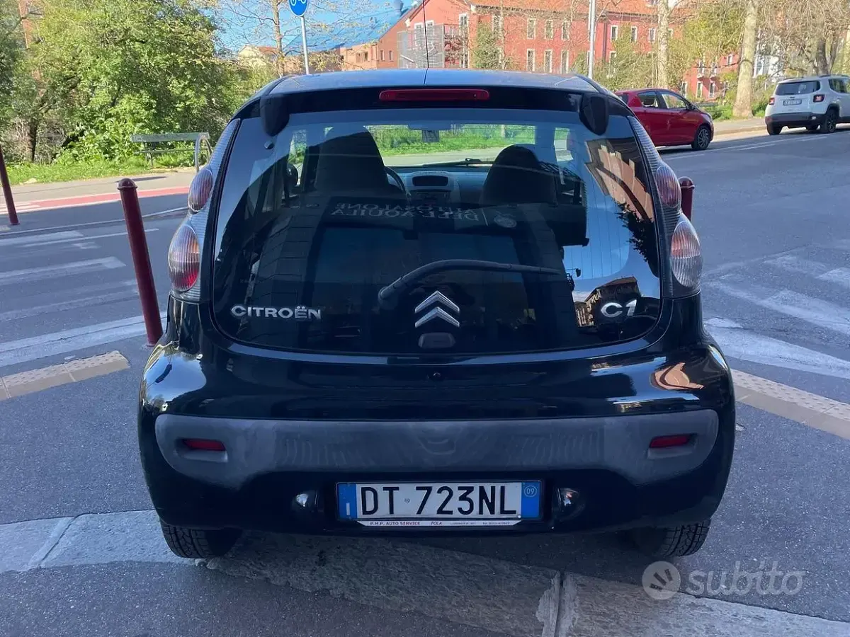 Usata Citroën C1 68 CV (50 kW) 2009 Nero Utilitaria