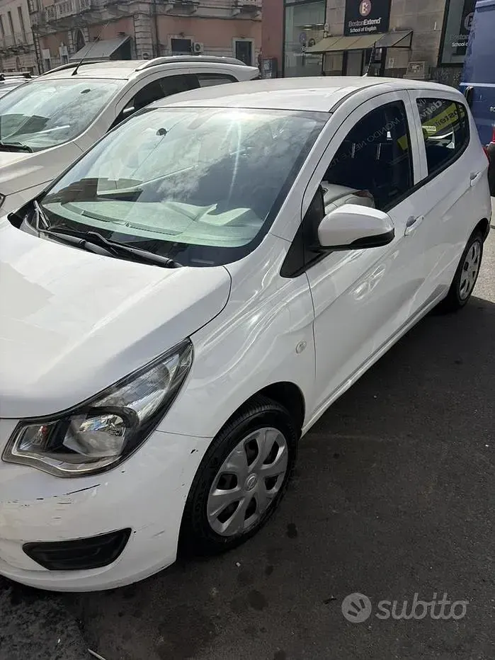 Usata Opel Karl 75 CV (55 kW) 2016 Bianco Utilitaria
