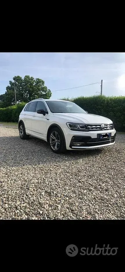 Usata VW Tiguan Business 116 CV (85 kW) 2018 Bianco SUV