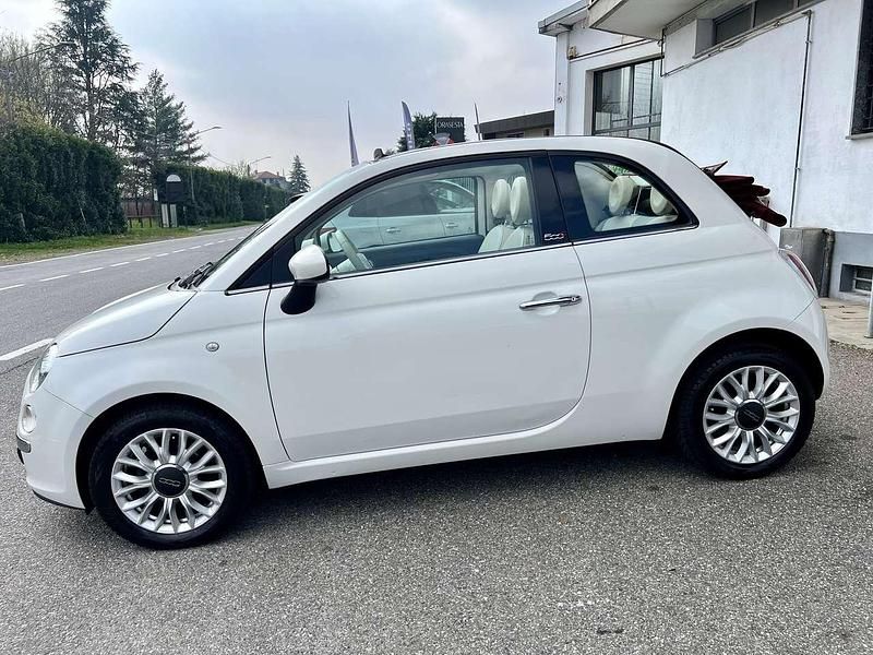 Usata Fiat 500C 69 CV (50 kW) 2014 Bianco Cabrio