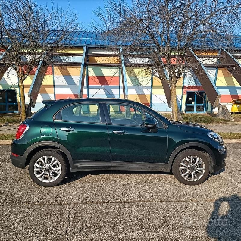 Usata Fiat 500X 120 CV (88 kW) 2016 Verde SUV