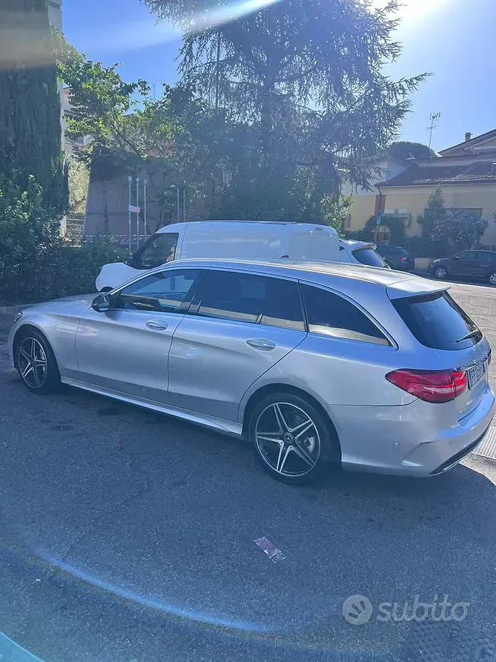 Usata Mercedes C220 194 CV (142 kW) 2018 Grigio Station wagon