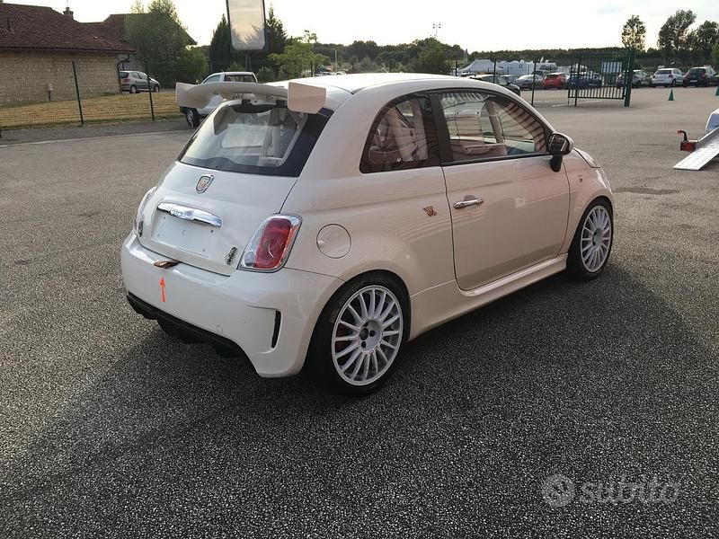Usata Abarth 695 2014 Bianco Utilitaria