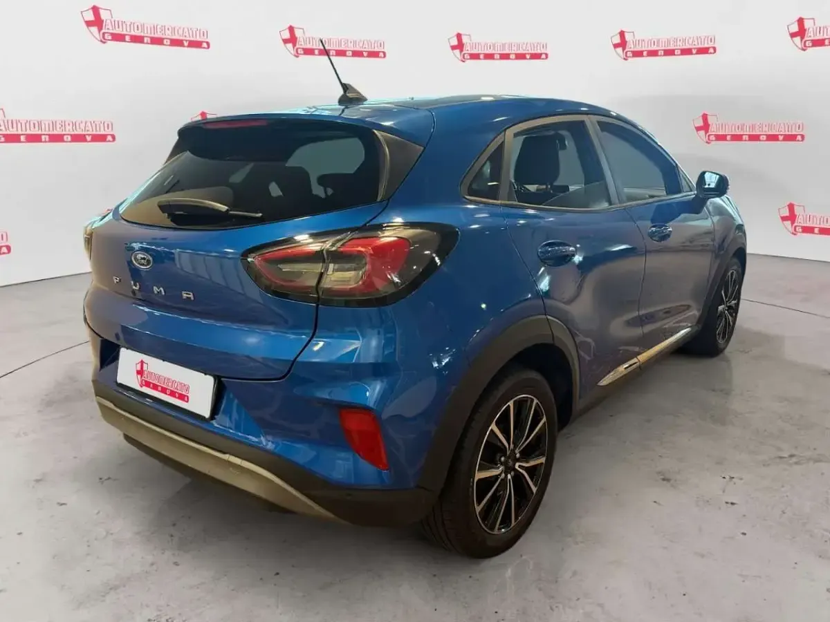 Usata Ford Puma Titanium S 125 CV (91 kW) 2020 Blu/azzurro SUV