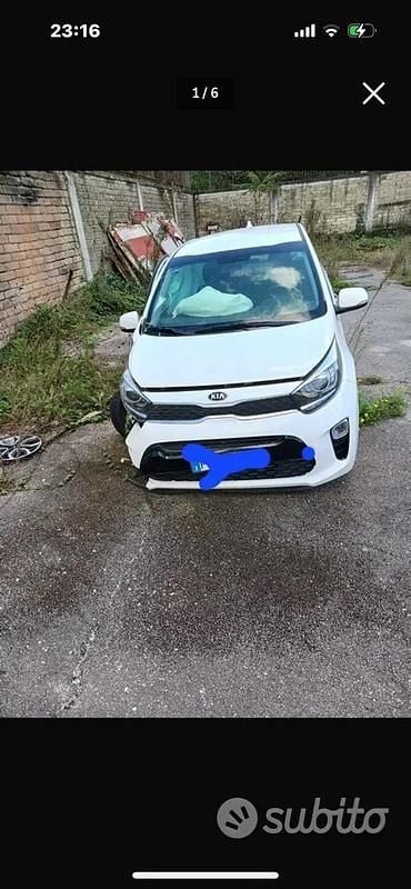 Usata Kia Picanto 2018 Bianco Utilitaria