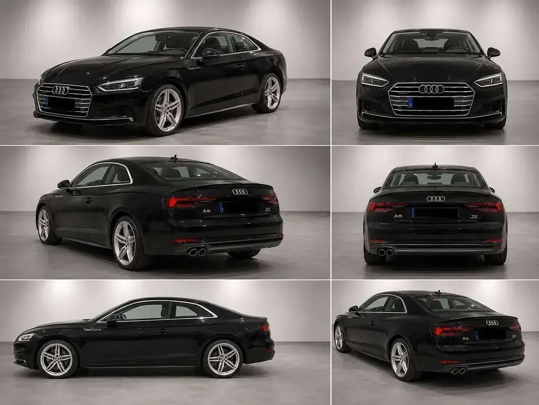 Usata Audi A5 Business 190 CV (139 kW) 2018 Nero Coupé