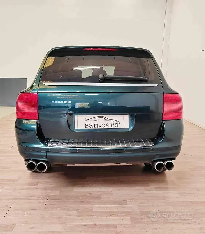 Usata Porsche Cayenne Turbo 450 CV (330 kW) 2003 Verde SUV