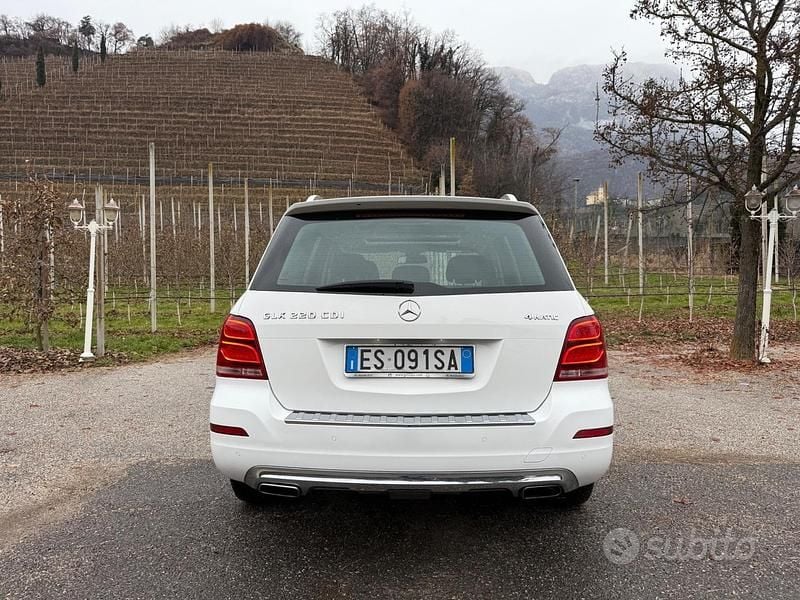 Usata Mercedes GLK220 Premium 170 CV (125 kW) 2013 Bianco SUV