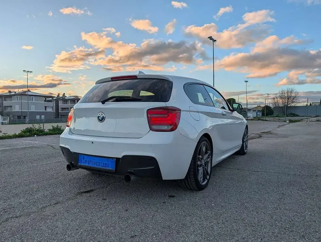 Usata BMW M135 M Performance 320 CV (235 kW) 2013 Bianco Utilitaria
