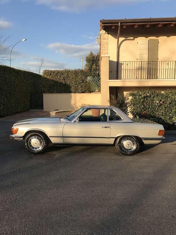Usata Mercedes SL350 272 CV (200 kW) 1971 Argento Cabrio