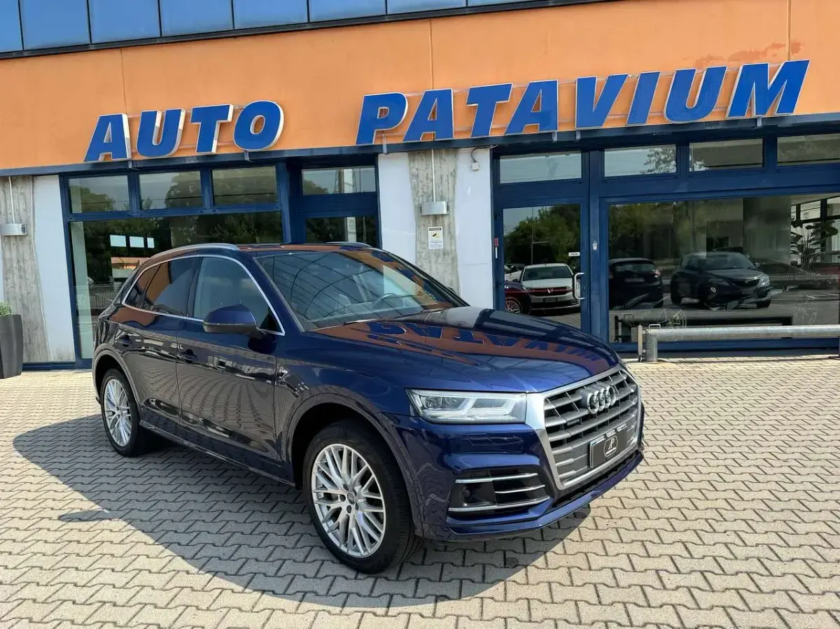Usata Audi Q5 S-line plus 286 CV (210 kW) 2019 Blu tanzanite SUV