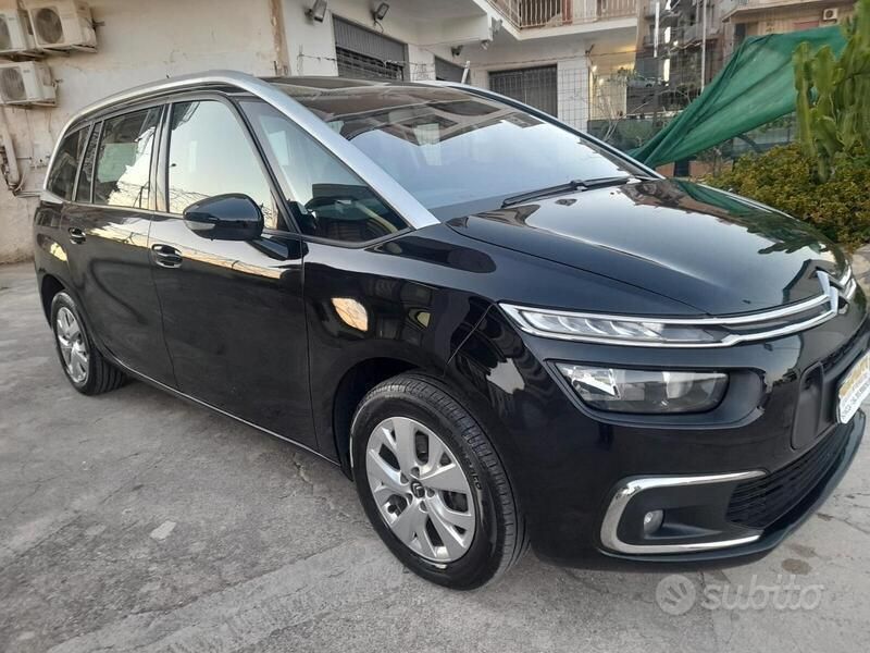 Usata Citroën C4 SpaceTourer 131 CV (96 kW) 2018 Nero Monovolume