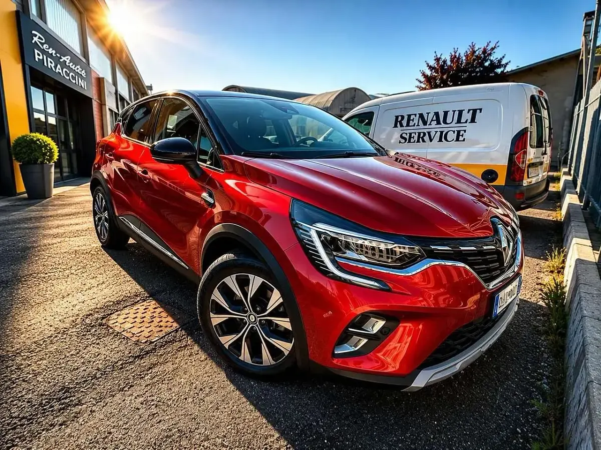 Usata Renault Captur Techno 94 CV (69 kW) 2023 Rosso SUV