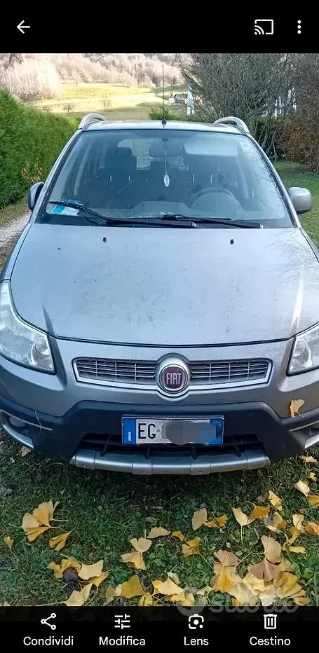 Usata Fiat Sedici Dynamic 120 CV (88 kW) 2011 Grigio SUV