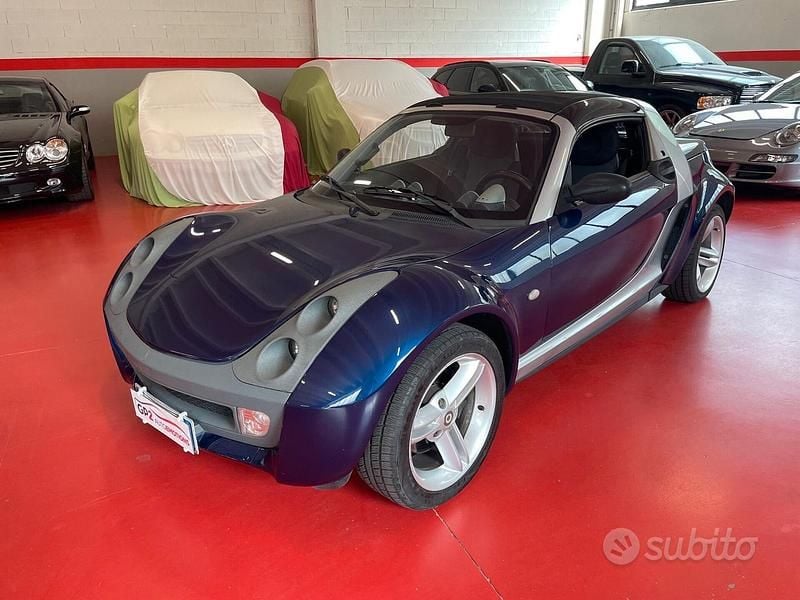 Usata Smart Roadster Passion 82 CV (60 kW) 2004 Blu Cabrio