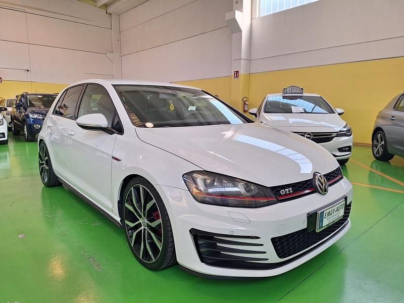 Usata VW Golf VII GTI 230 CV (169 kW) 2013 Bianco Berlina