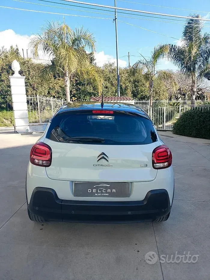 Usata Citroën C3 Feel 68 CV (50 kW) 2019 Bianco Utilitaria