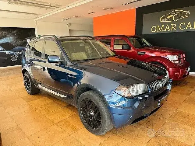 Usata BMW X3 150 CV (110 kW) 2005 Blu SUV
