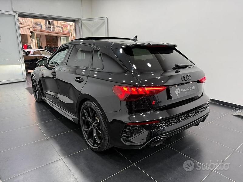 Usata Audi RS3 Exclusive 400 CV (294 kW) 2022 Nero Berlina