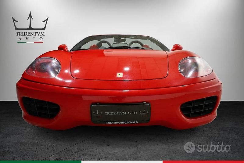 Usata Ferrari 360 400 CV (294 kW) 2003 Rosso Cabrio