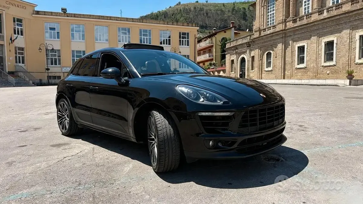 Usata Porsche Macan S 250 CV (183 kW) 2015 Nero SUV