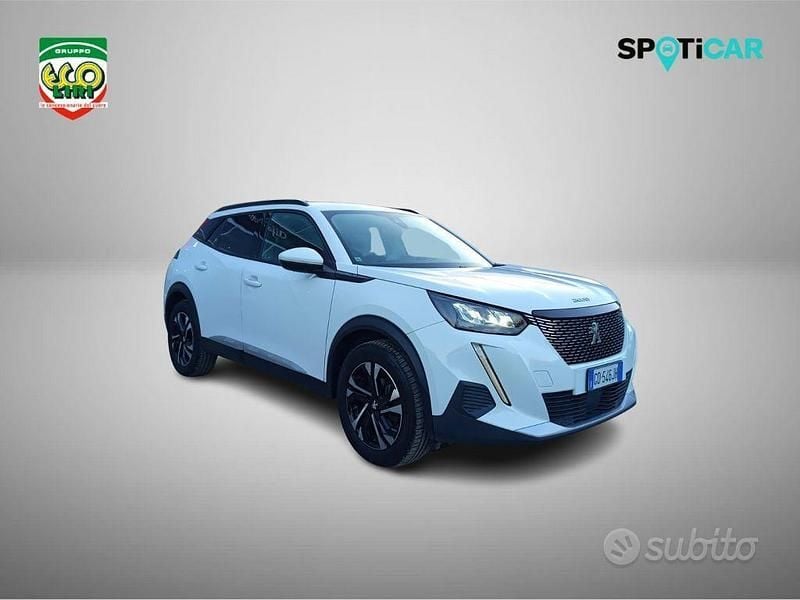 Usata Peugeot 2008 Allure 131 CV (96 kW) 2020 Bianco SUV