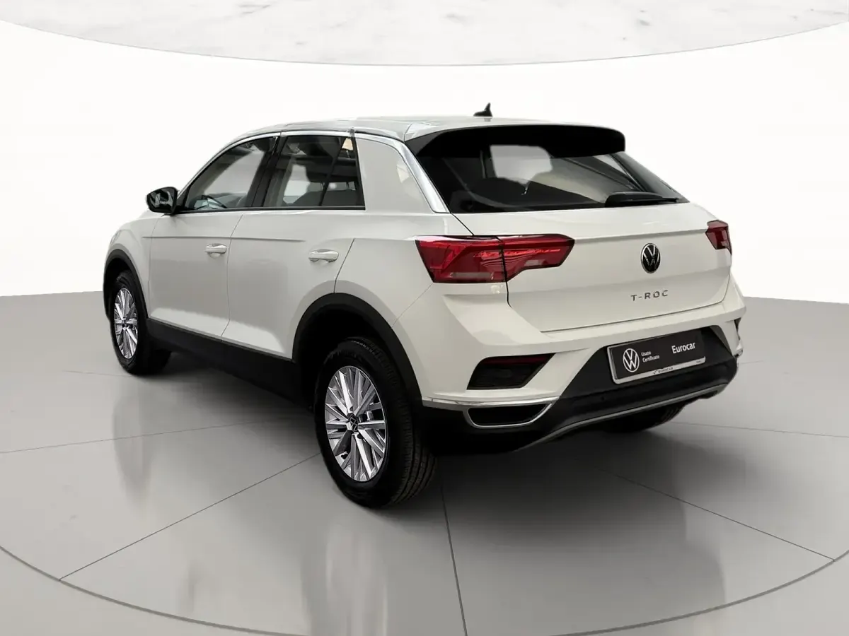 Usata VW T-Roc Style 110 CV (80 kW) 2020 Pure white SUV