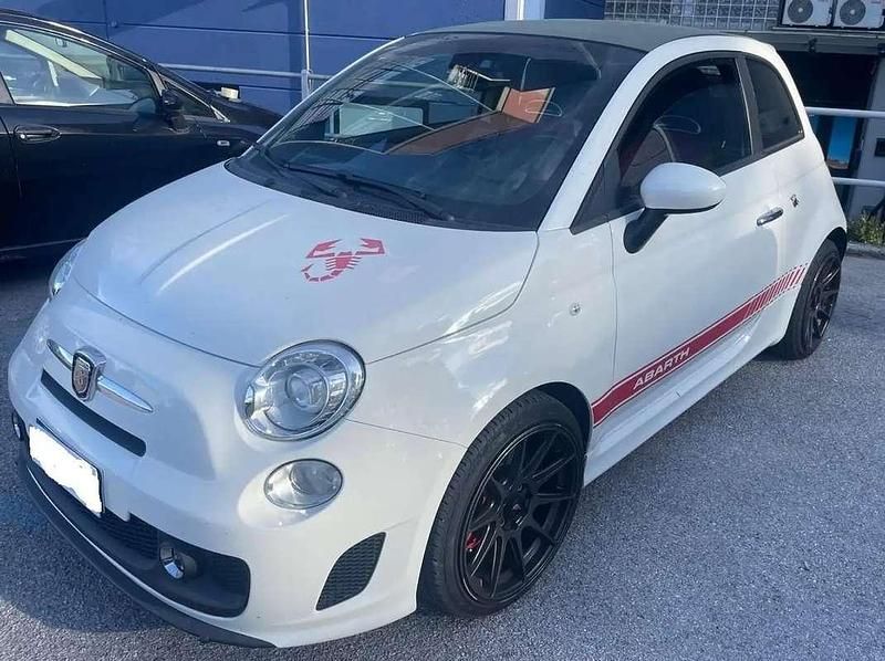Usata Abarth 595C 140 CV (102 kW) 2014 Bianco Cabrio